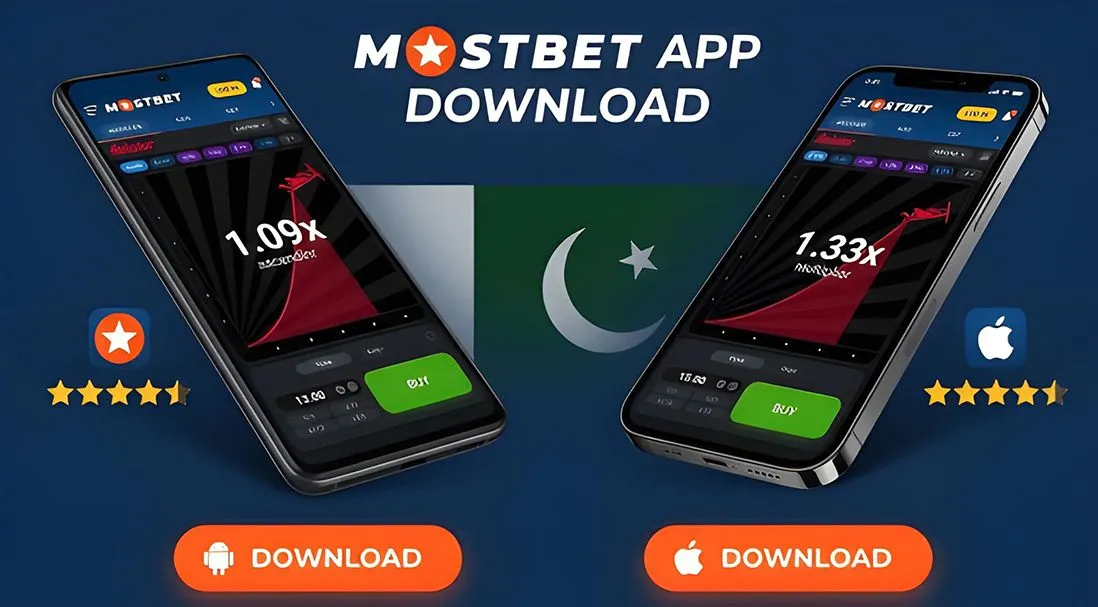 Mostbet mobile applications available for Android and iOS platforms in Pakistan